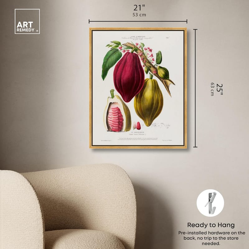 Cocoa Cacao by Etienne Denisse Canvas by Art Remedy