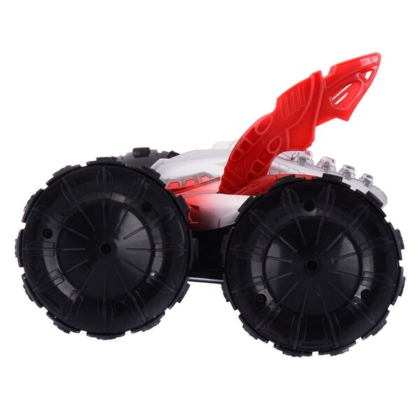 rc water and land amphibious stunt truck