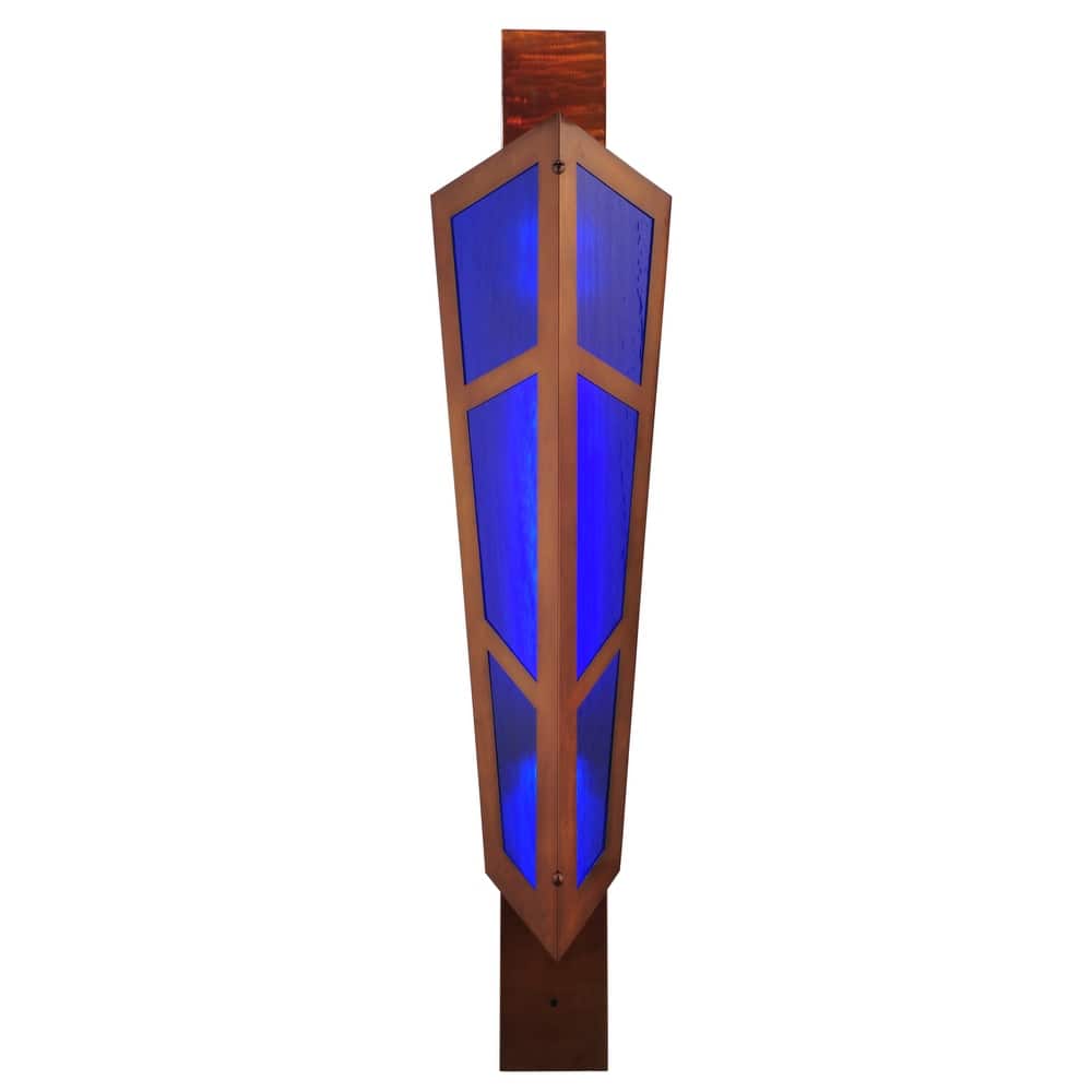 18"W Deep Polaris Wall Sconce