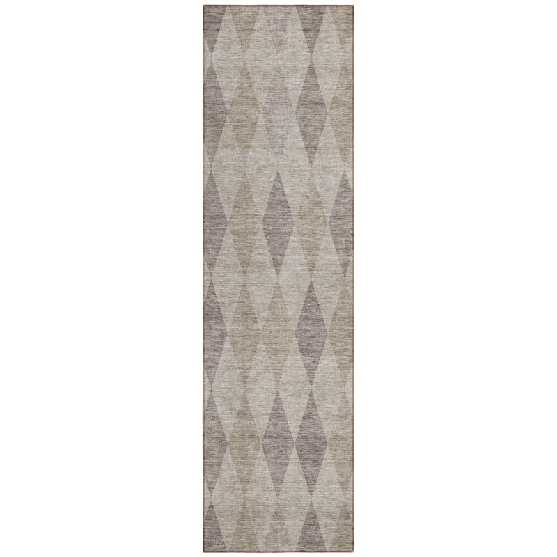 Hamo Stylish Geometric Weather Resistant Versatile Elegance Outdoor Rug