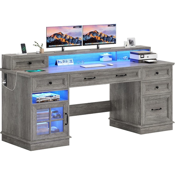 Executive Desk Drawers Home Office Desk Storage Cabinet - On Executive Desk Drawers Home Office Desk Storage Cabinet - On