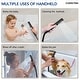 preview thumbnail 24 of 40, Wall Mounted Tub Faucet with Hand Shower Tub Filler Faucet Set