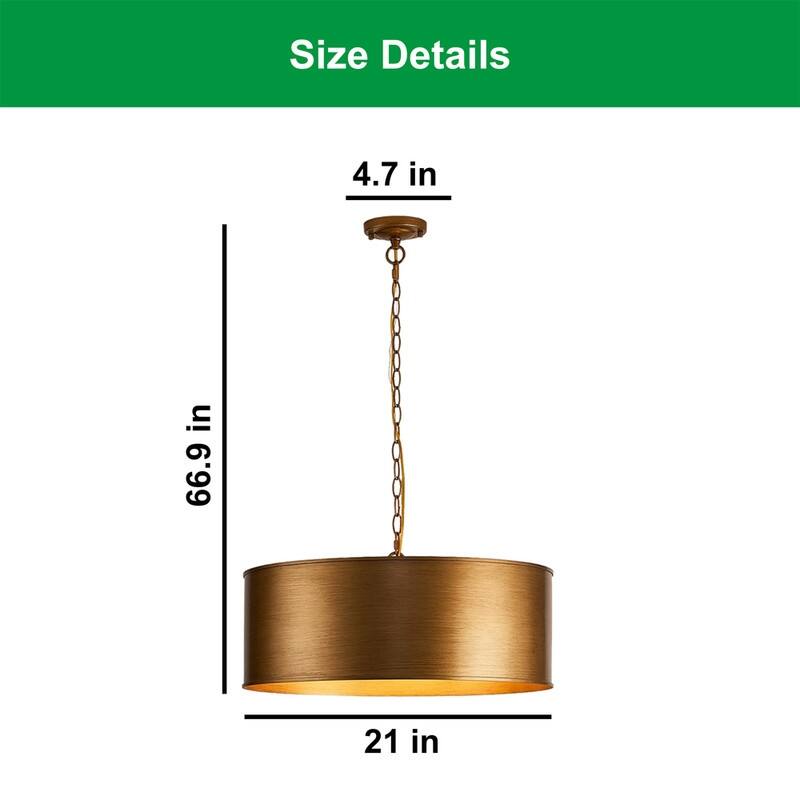 4 Light dining room light gold light bulb chandeliers metal pendant light