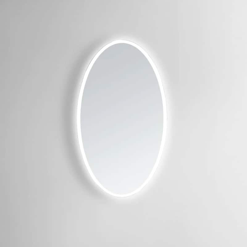 Modern Mirrors Aurora Oval Lighted Bathroom Vanity Wall Mirror - IP44 - 36*24