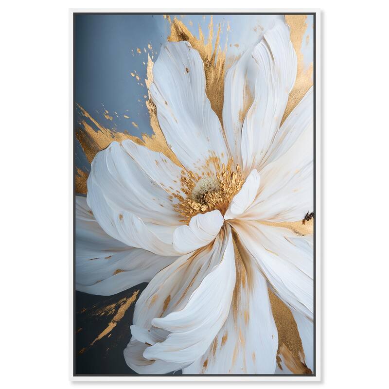 Purest Pollen I Canvas by Art Remedy - 16" x 24" - White