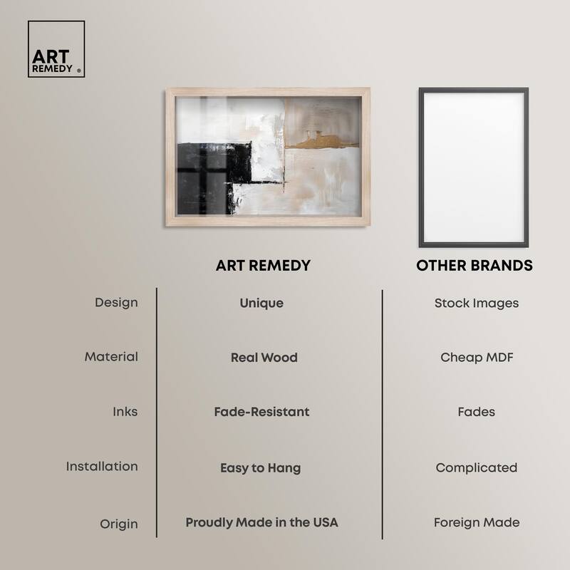 Black Dust and White Ash II Shadowbox by Art Remedy