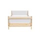 preview thumbnail 26 of 30, Twin Bed with Headboard Safeguards and Built-in Bed-end Book Storage Rack