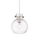 Option Polished Nickel / Clear