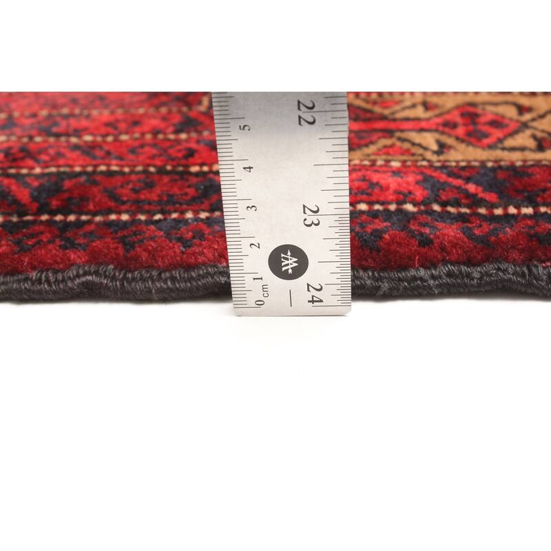 ECARPETGALLERY Hand-knotted Teimani Brown Wool Rug - 3'0 x 4'5