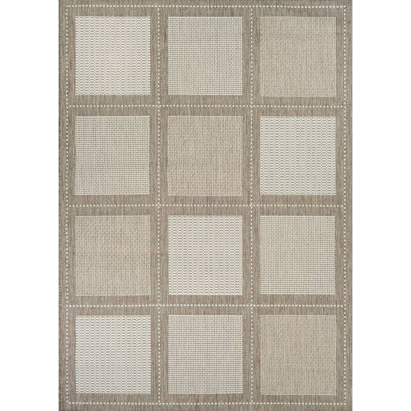 Dream Decor Rugs Pergola Checkers Indoor Outdoor Area Rug