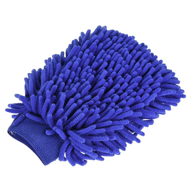 Microfiber Soft Wash Mitten Double Sided Dusting Glove for Cleaning
