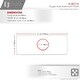 preview thumbnail 27 of 28, Stylish Single-Hole Bathroom Faucet Plate A-801 - 6 1/8"x 2 1/2"