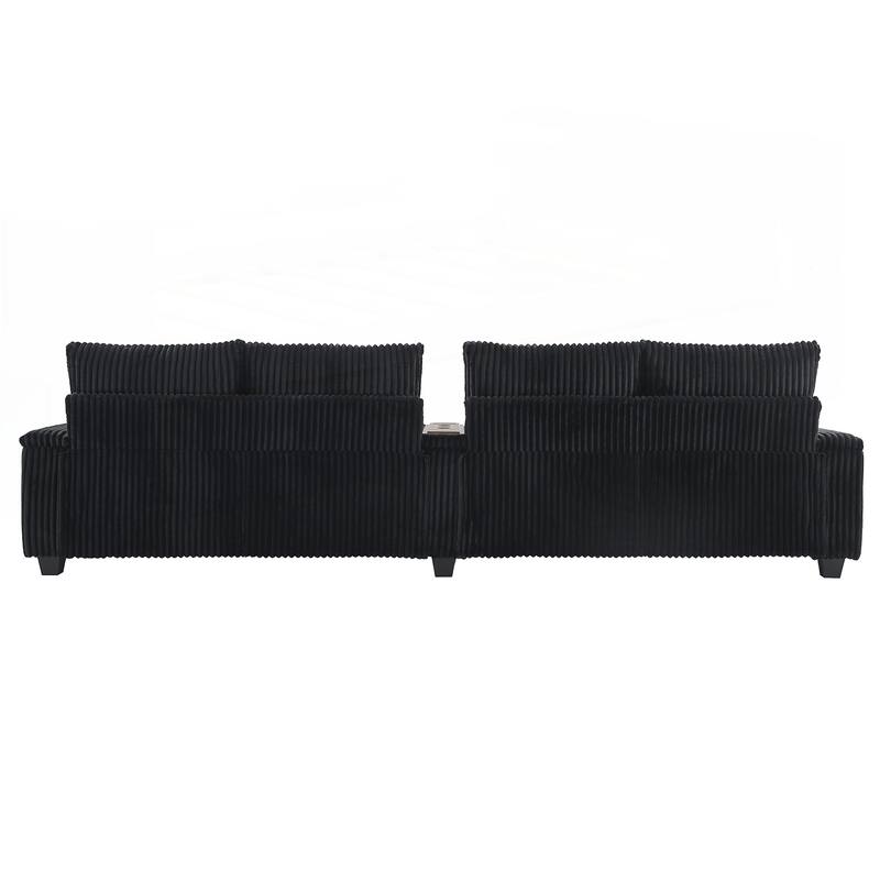 133inch 4-seater Corduroy Sofa Couch