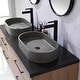 preview thumbnail 60 of 79, Trento Bath Vanity with Sintered Stone Top with Concrete Sink (O)
