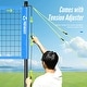 preview thumbnail 3 of 14, Patiassy Volleyball Net for Beach Backyard PU Volleyball with Pump and Carry Bag