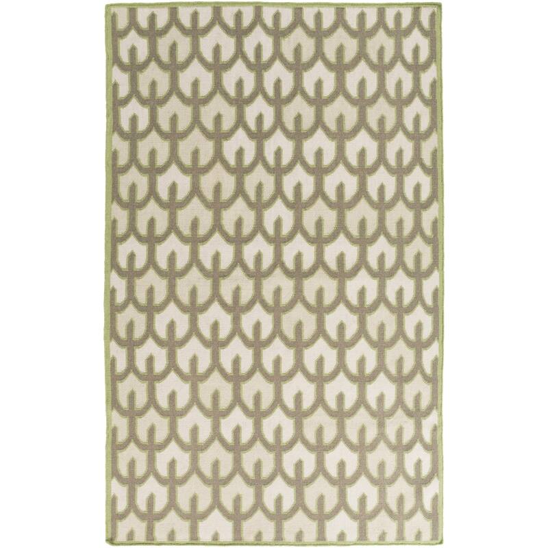 Hand-woven Brett Reversible Wool Area Rug