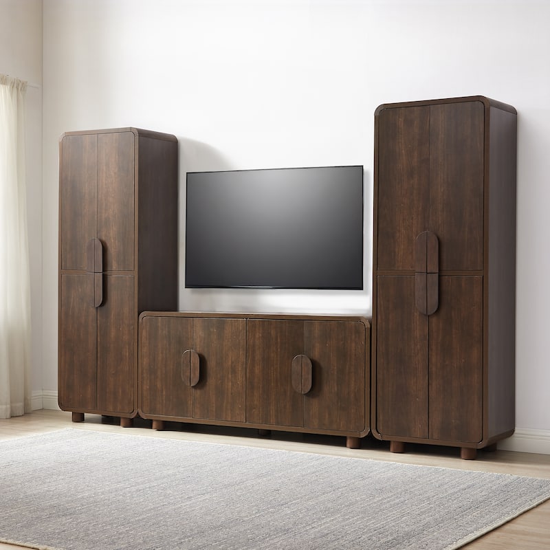 Crosley Millie 3-Piece Entertainment Center