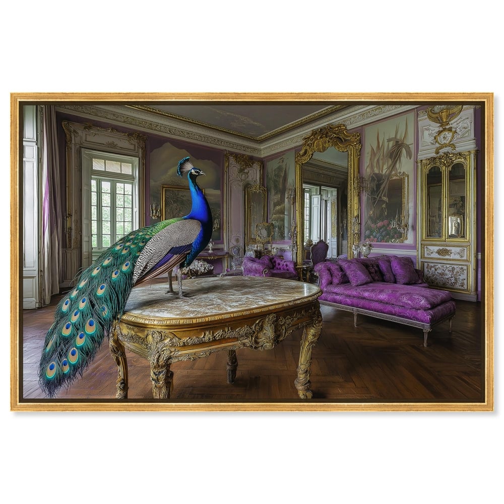 Royal Plumage Canvas by Art Remedy