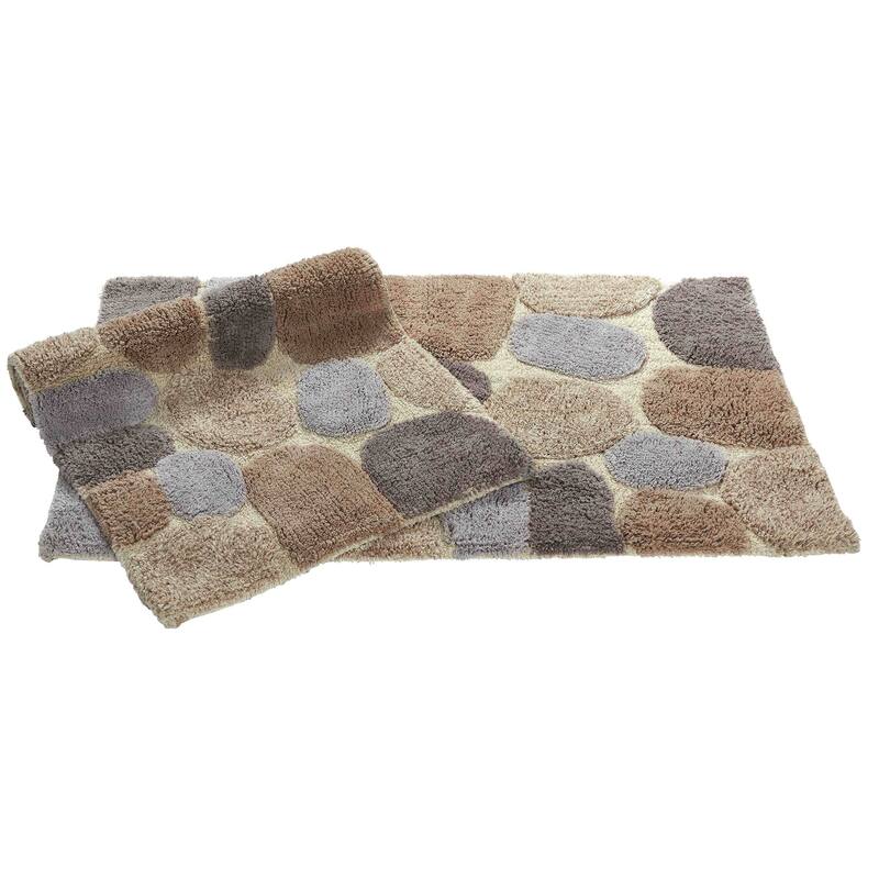 Chesapeake Pebbles 2pc Bath Rug Set