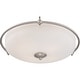 preview thumbnail 2 of 2, Griffin 4-Light Flush Mount in Antique Nickel