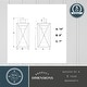preview thumbnail 5 of 10, Milton Matte Black Motion Sensor Dusk to Dawn Outdoor Wall Light Transitional Clear Glass - 6-in W x 14-in H x 7-in D