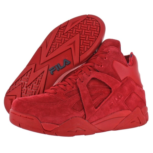 fila red trainers