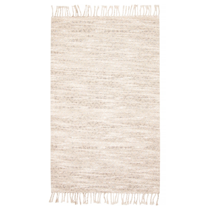 ECARPETGALLERY Braid weave Sienna Tan Wool Rug - 4'11 x 8'1 - Tan - 4'11 x 8'1