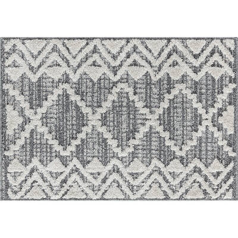 Monique Moroccan Diamond Indoor Area Rug