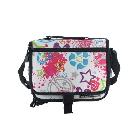 insulated messenger lunch bag