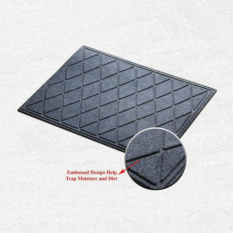 A1HC Water retainer Indoor/Outdoor Doormat, 24" x 36"