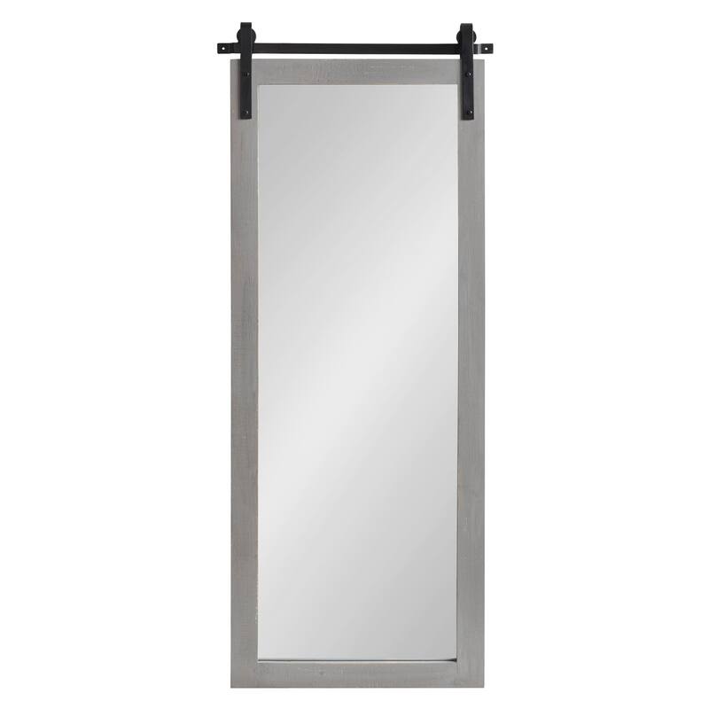 Kate and Laurel Cates Rustic Rectangular Wall Mirror