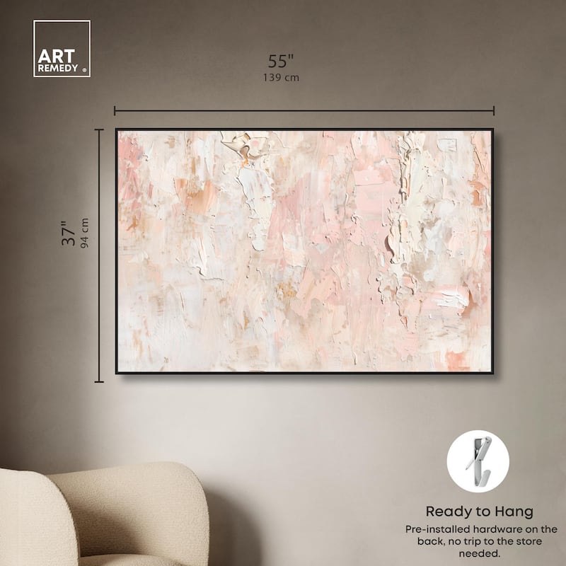 Impasto Layers Canvas by Art Remedy