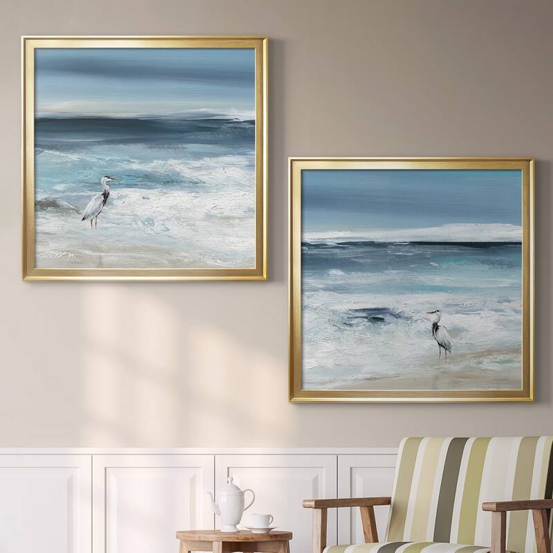 Tidal Fishing I Premium Framed Canvas - Ready to Hang
