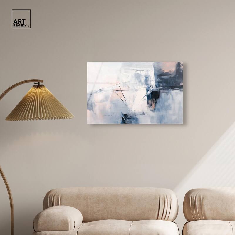Blue Rapture I Acrylic by Art Remedy, Ready to Hang