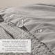 preview thumbnail 7 of 9, Chelsea Square Hanna Modern Boho Waffle Weave Textured Duvet Cover Set