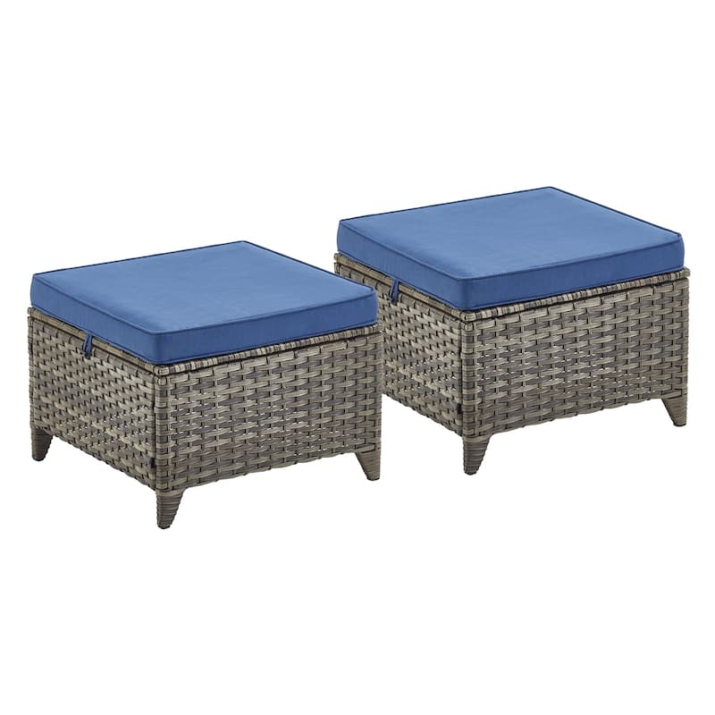 Gymojoy Outdoor Patio Wicker Rattan Sofa - Brown