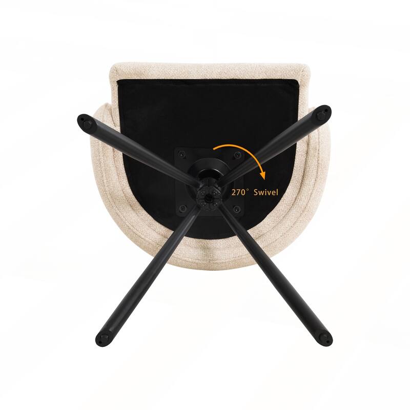 270° Swivel Home Office Desk Chairs Set of 2