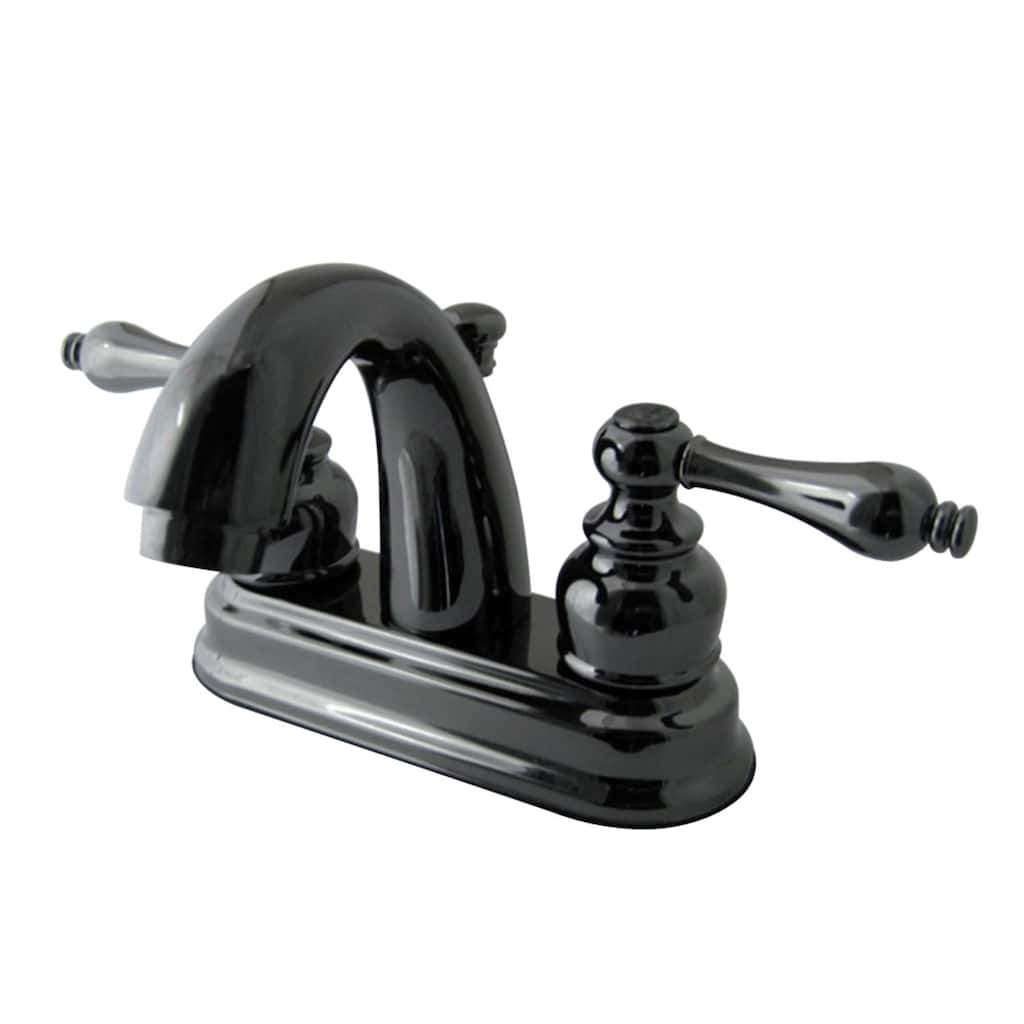 Kingston Brass Water Onyx Centerset Bathroom Faucet - Free Metal Pop