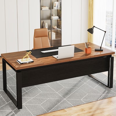 63" Modern Executive Computer Desk, 5FT Home Office Desk (Only Desk)