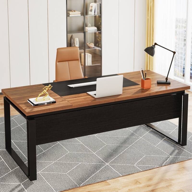 63-inch Executive Computer Desk Writing Table for Home Office