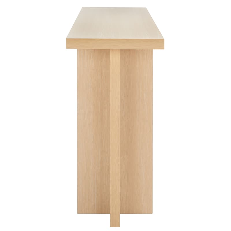 SAFAVIEH Thora Large Console Table - 52" W x 14" D x 30" H - 52Wx14Dx30H - Natural