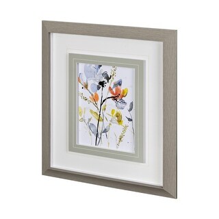Flower Overlay II Framed Art Print - Bed Bath & Beyond - 39197624