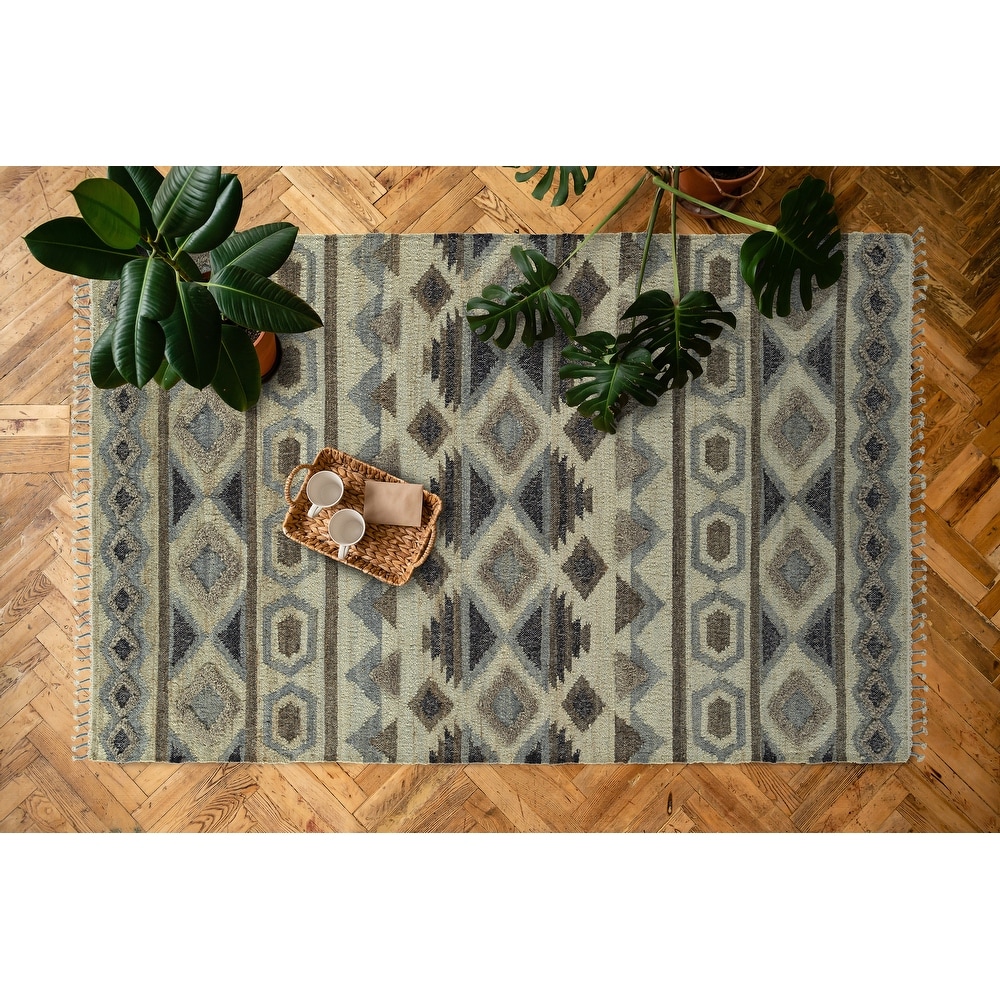 Arabelle Handloomed Jute Chenille Rug