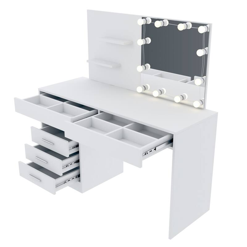 Bergamo Makeup Table Led