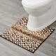 preview thumbnail 89 of 123, Better Trends 100% Micro Polyester Knitted Bathroom Rugs - Casablanca Collection with Chevron Pattern, Machine Washable Bath Mat