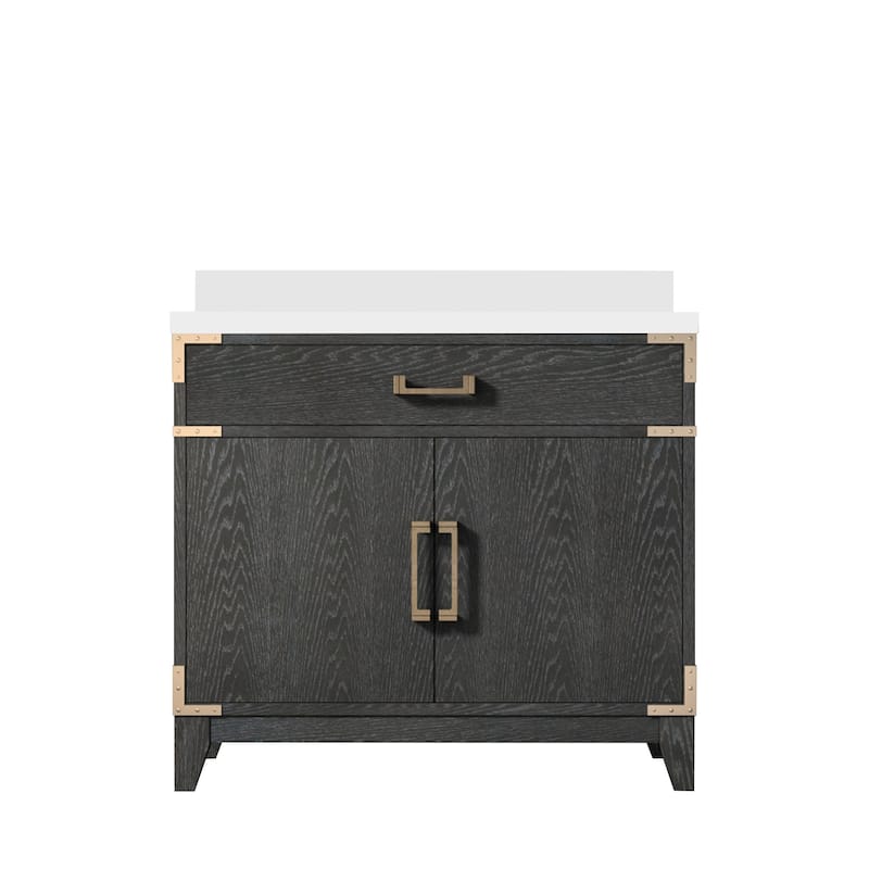 Laurel Bath Vanity with Quartz Top and Sink