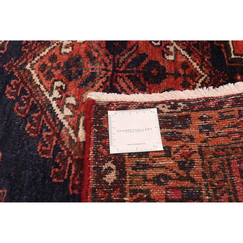 ECARPETGALLERY Hand-knotted Anadol Navy Wool Rug - 3'7 x 9'5