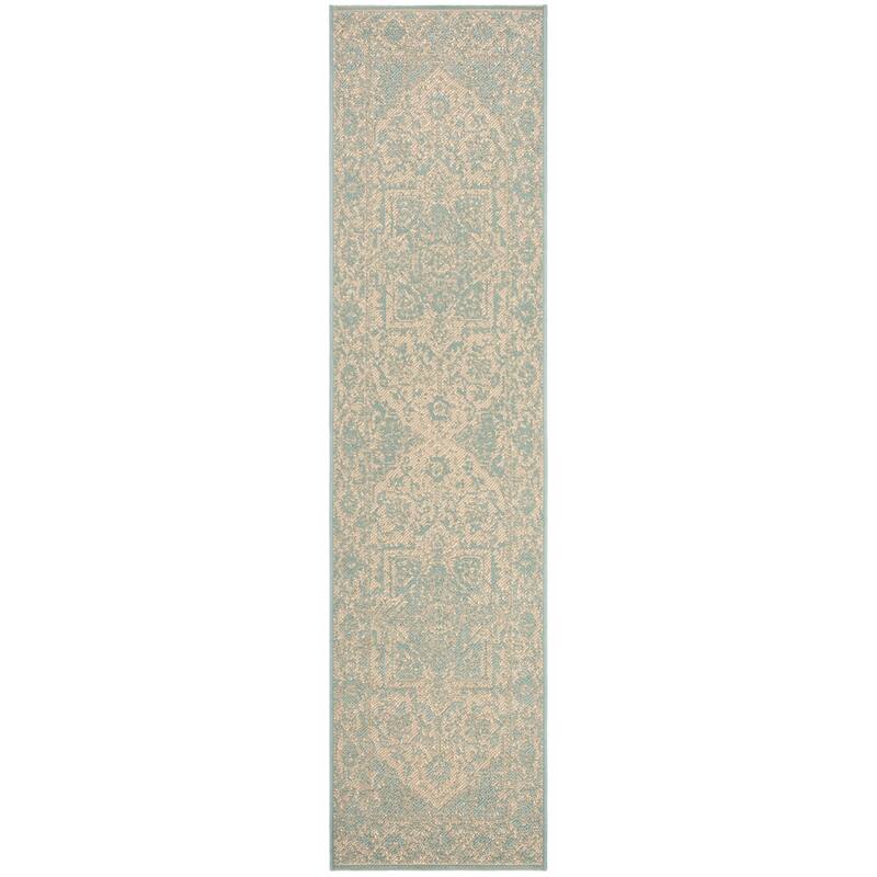SAFAVIEH Linden Rick Indoor/ Outdoor Patio Backyard Rug