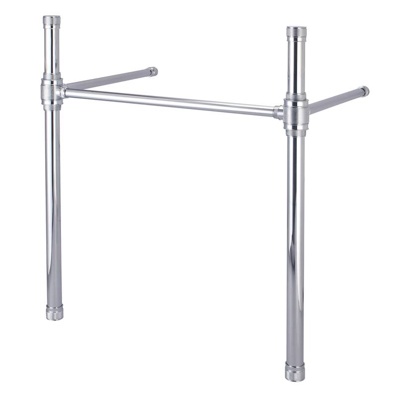 Kingston Brass VBH261933 Convergent 28-3/8" Metal Console Sink Legs - Polished Chrome