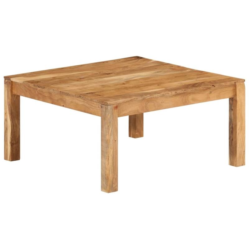 vidaXL Coffee Table Side End Table Living Room Accent Sofa Table Solid Wood